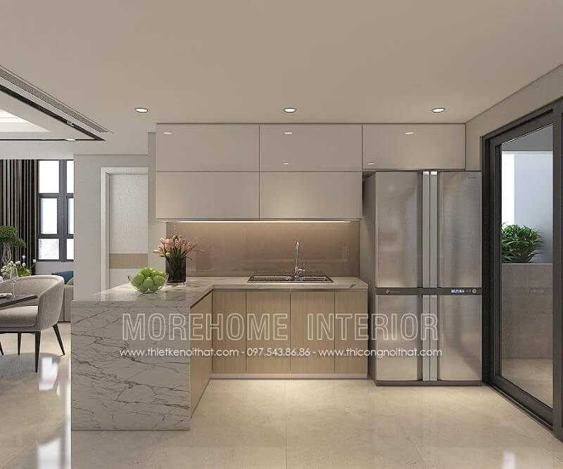 Mẫu tủ bếp đẹp, tủ bếp giá rẻ được chú ý nhất